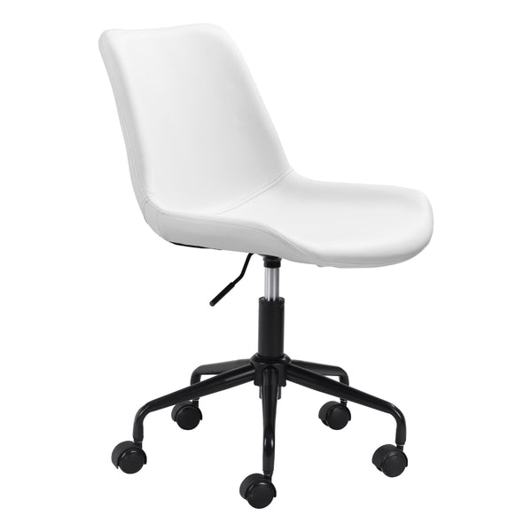 Zuo Byron 101782 Office Chair - White IMAGE 1
