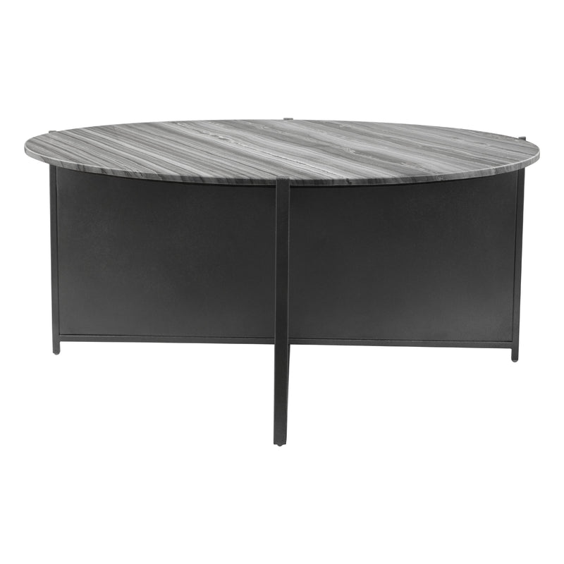 Zuo Mcbride 102019 Coffee Table - Grey & Black IMAGE 3