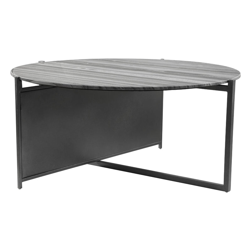 Zuo Mcbride 102019 Coffee Table - Grey & Black IMAGE 4