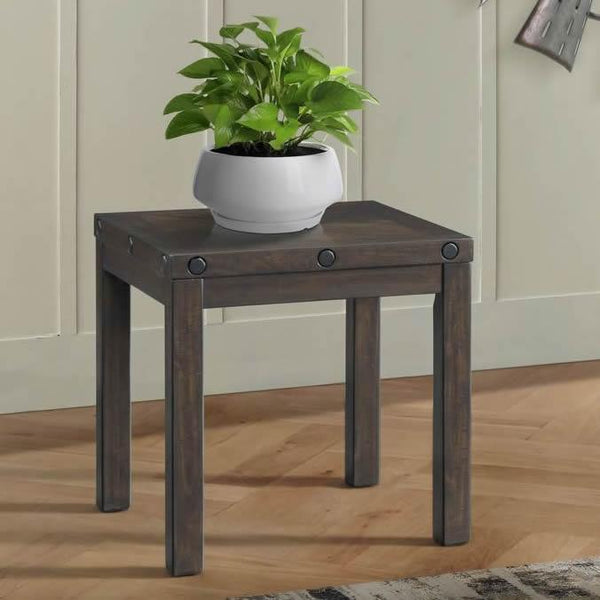 Elements International Colorado End Table TCO100ETP IMAGE 1