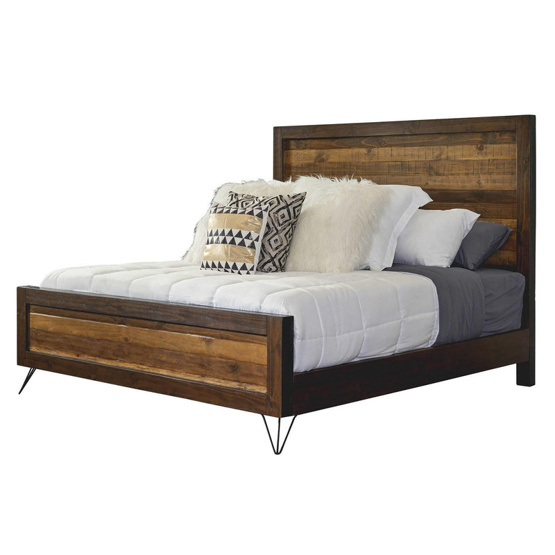 Elements International Cruz King Bed MBCZ100KB IMAGE 1