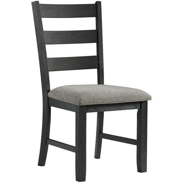 Elements International Martin Grey Dining Chair DMT300SC IMAGE 1