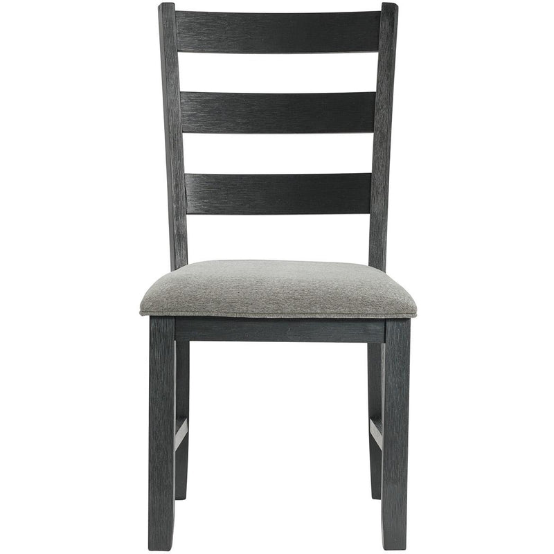 Elements International Martin Grey Dining Chair DMT300SC IMAGE 2