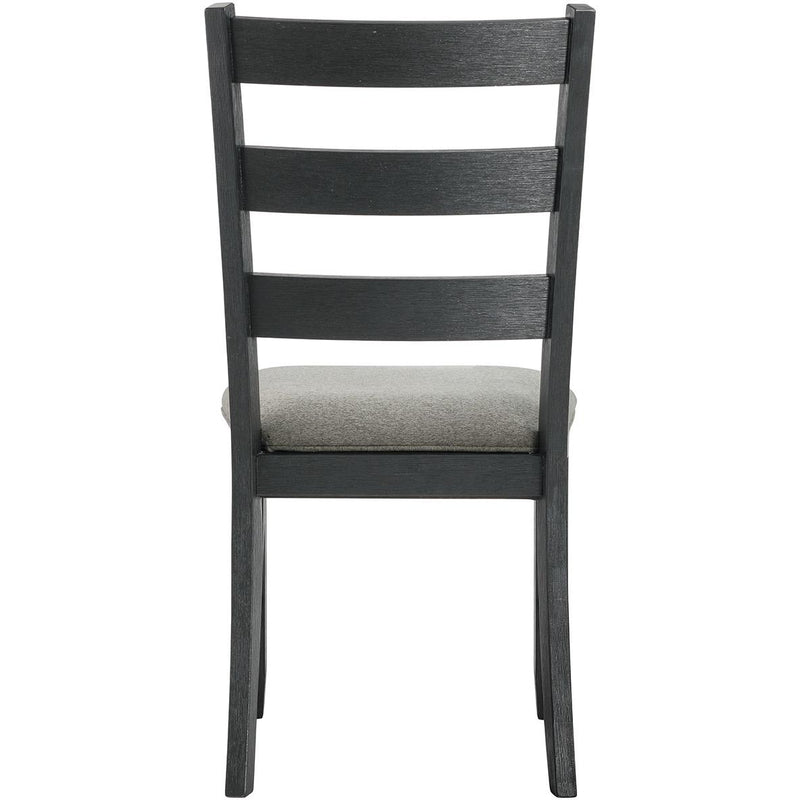 Elements International Martin Grey Dining Chair DMT300SC IMAGE 4