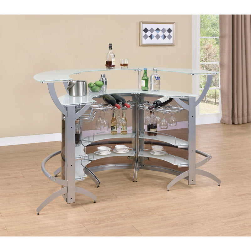 Coaster Furniture 100135-S3 3 pc Bar Unit IMAGE 1