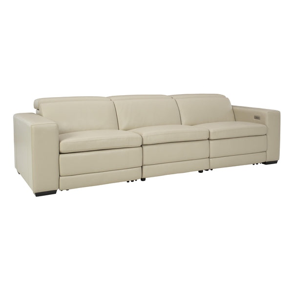 Signature Design by Ashley Texline Power Reclining Leather Match 4 pc Sectional U5960421/U5960422/U5960446/U5960423 IMAGE 1