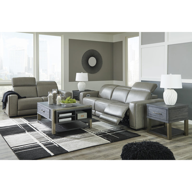 Signature Design by Ashley Correze Power Reclining Leather Match 3 pc Sectional U9420258/U9420246/U9420262 IMAGE 12