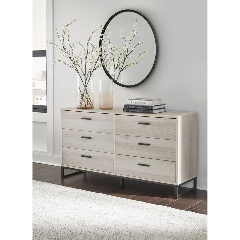 Signature Design by Ashley Socalle 6-Drawer Dresser EB1864-231 IMAGE 6