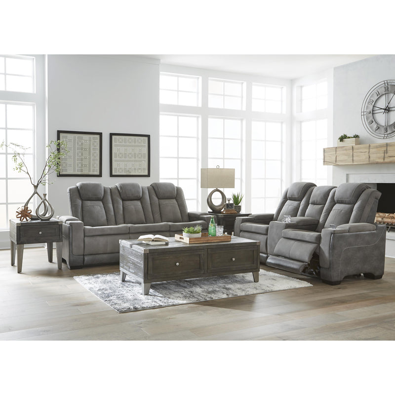 Signature Design by Ashley Next-Gen DuraPella Power Reclining Leather Look Loveseat 2200418 IMAGE 11