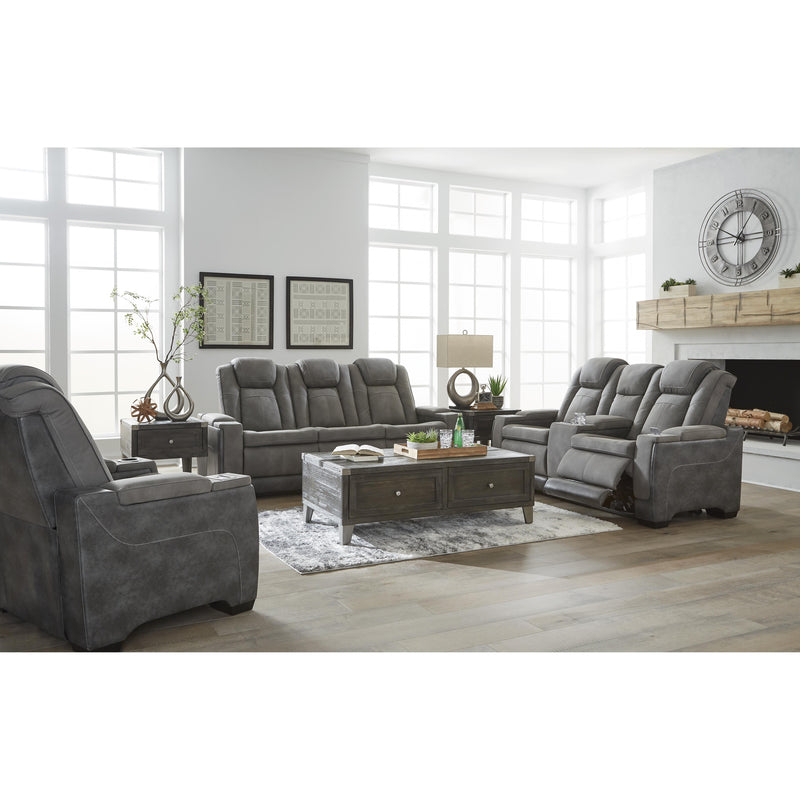 Signature Design by Ashley Next-Gen DuraPella Power Reclining Leather Look Loveseat 2200418 IMAGE 14