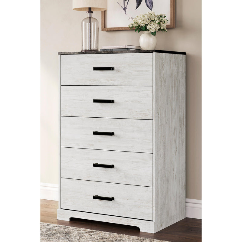 Signature Design by Ashley Shawburn 5-Drawer Chest EB4121-245 IMAGE 6