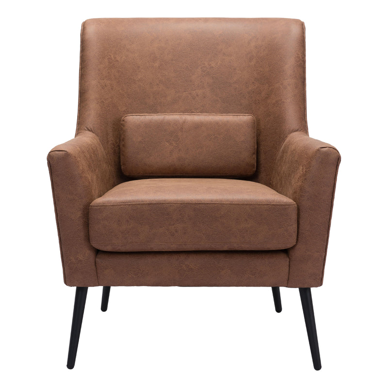 Zuo Ontario 109049 Accent Chair - Vintage Brown IMAGE 3