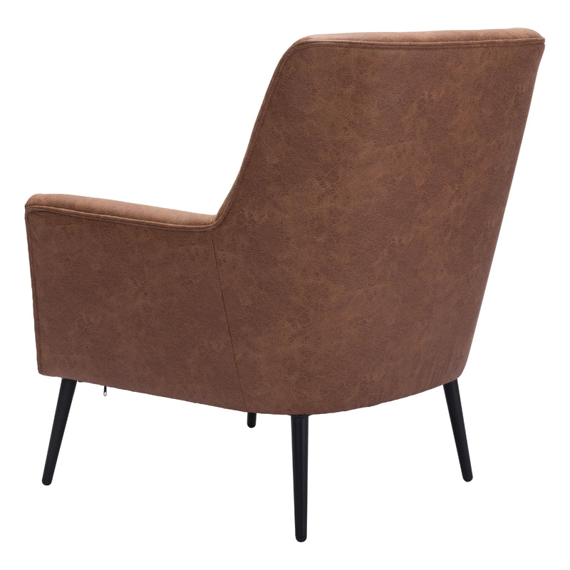 Zuo Ontario 109049 Accent Chair - Vintage Brown IMAGE 5