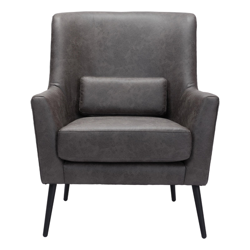 Zuo 109050 Ontario Accent Chair - Vintage Black IMAGE 3