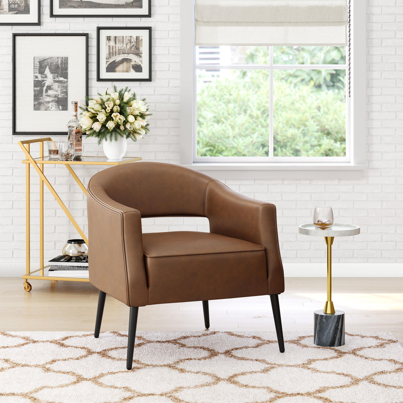 Zuo Berkeley 109051 Accent Chair - Vintage Brown IMAGE 9