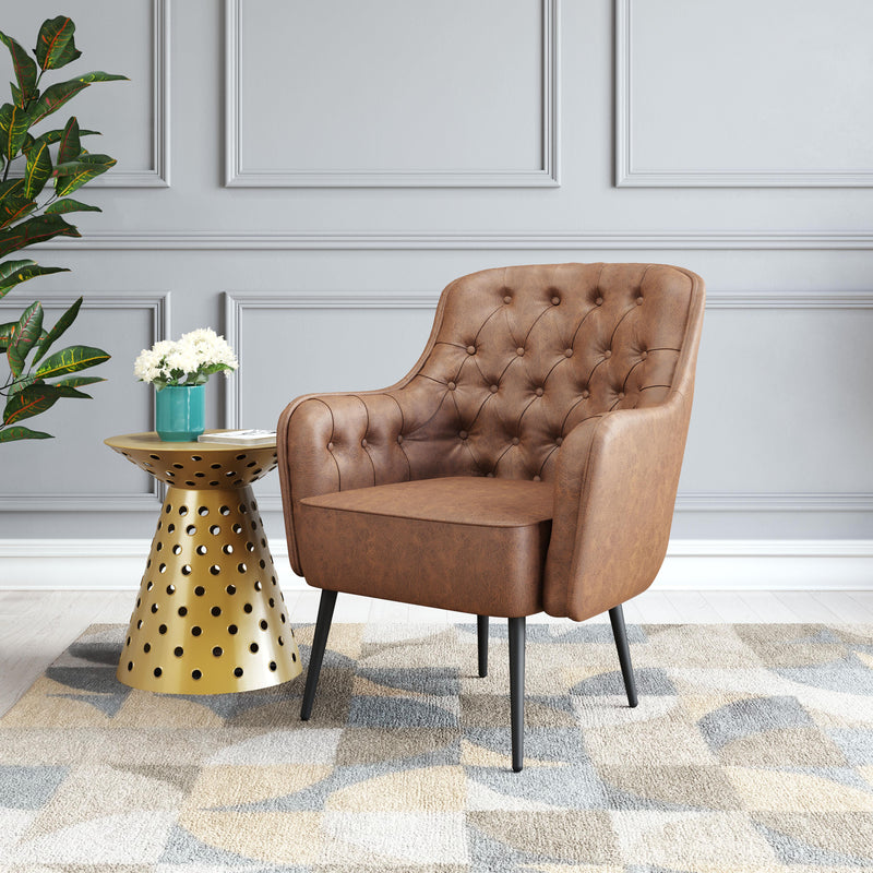 Zuo Tasmania 109053 Accent Chair - Vintage Brown IMAGE 10