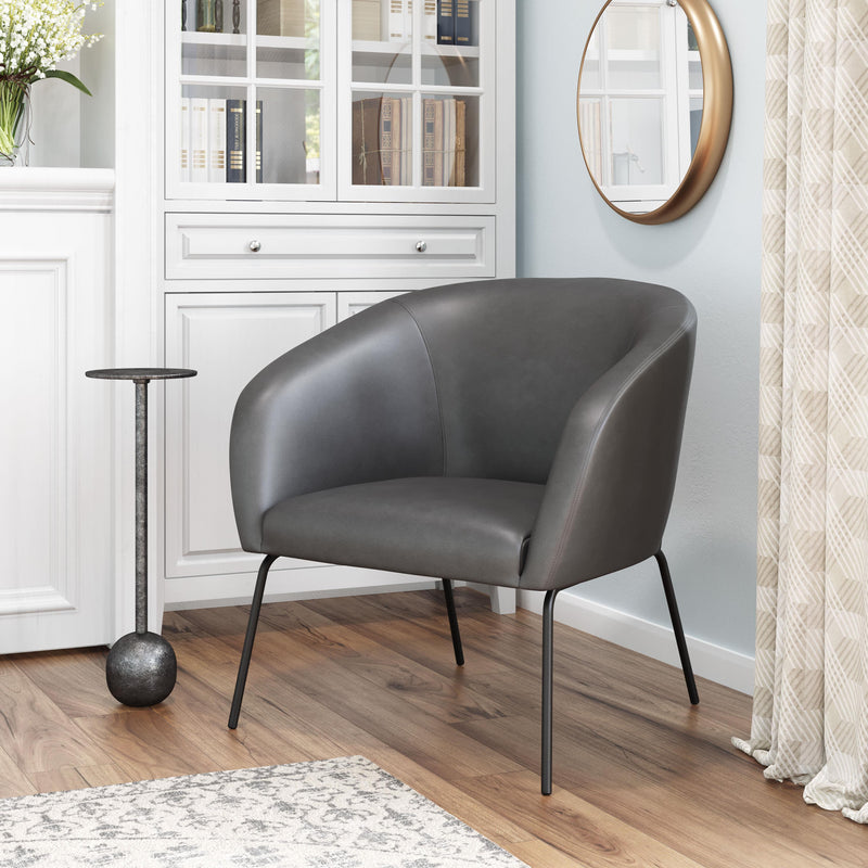 Zuo 109056 Quinten Accent Chair - Vintage Gray IMAGE 10