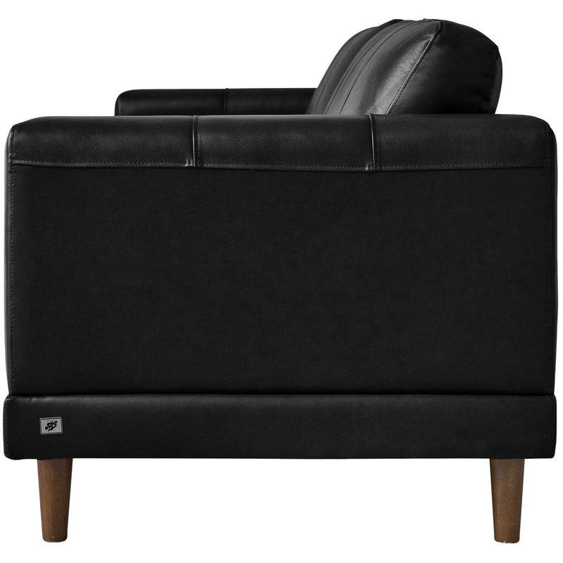 Elements International Hampton Stationary Leather Sofa UHT3780300 IMAGE 3