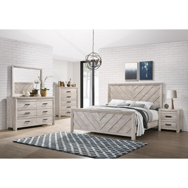 Elements International Ellen Queen Panel Bed EL700QB IMAGE 8