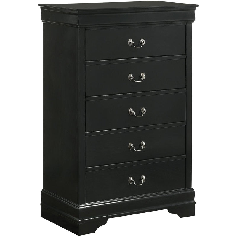 Elements International Louis Philippe 5-Drawer Chest B.11458.CH IMAGE 1