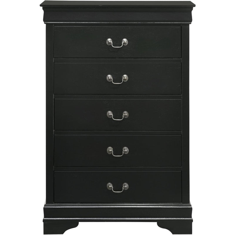 Elements International Louis Philippe 5-Drawer Chest B.11458.CH IMAGE 2