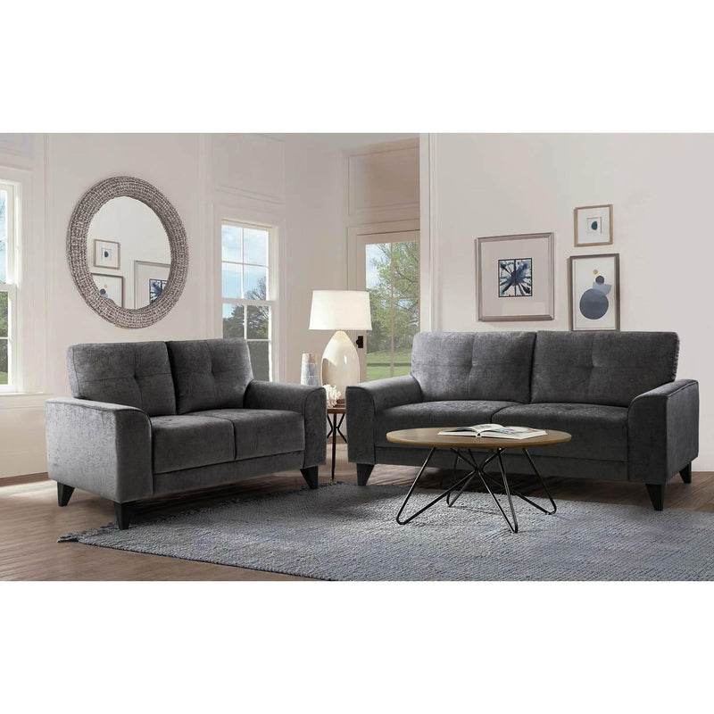 Elements International Michael Stationary Fabric Sofa U.12520.4462.300 IMAGE 7