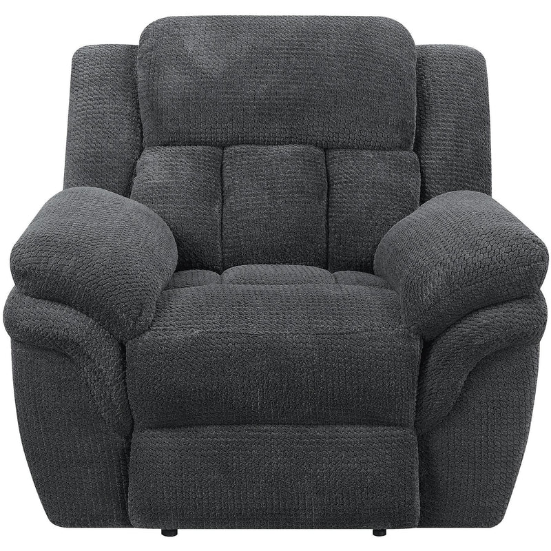 Elements International Santorini Power Fabric Recliner UST1393105PB IMAGE 2