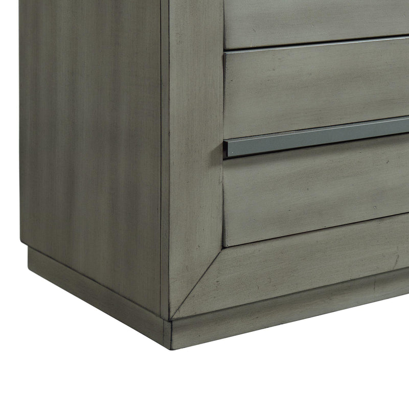 Elements International Zig 5-Drawer Chest B.25263.CH IMAGE 4