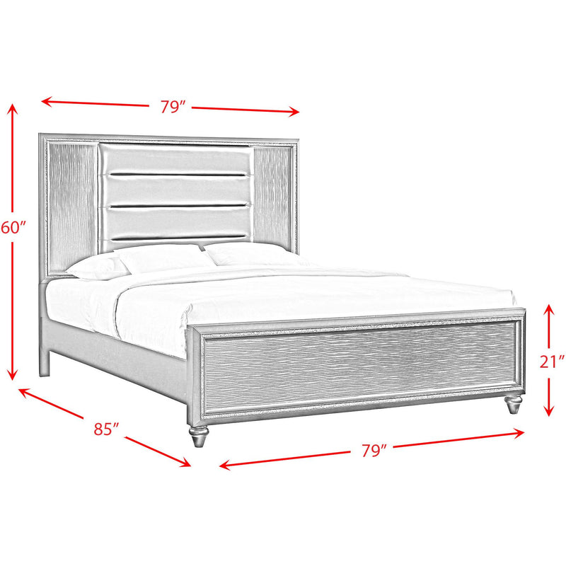 Elements International Moonstone King Panel Bed MN600KB IMAGE 12