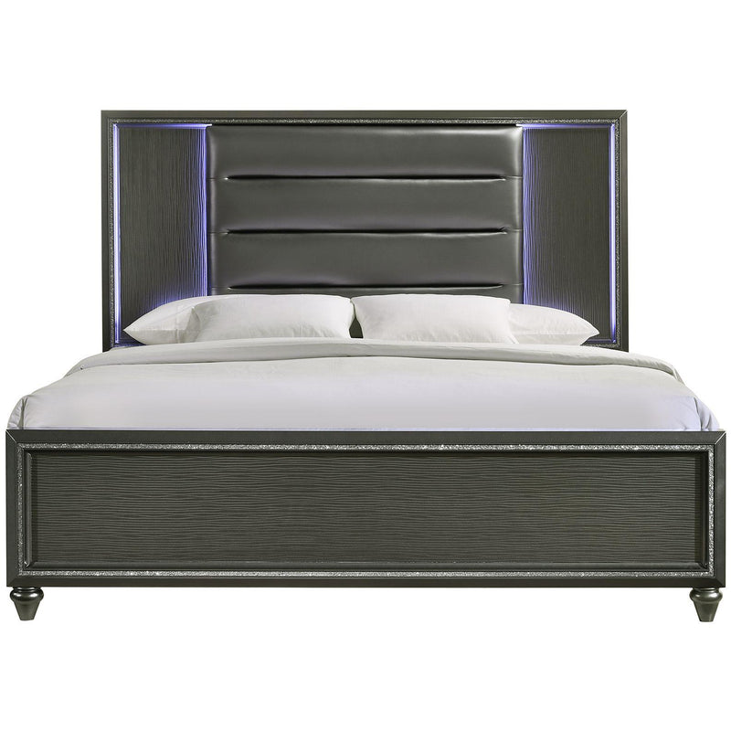 Elements International Moonstone Queen Panel Bed MN600QB IMAGE 2