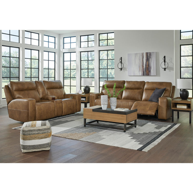 Signature Design by Ashley Game Plan Power Reclining Leather Sofa U1520615 IMAGE 8