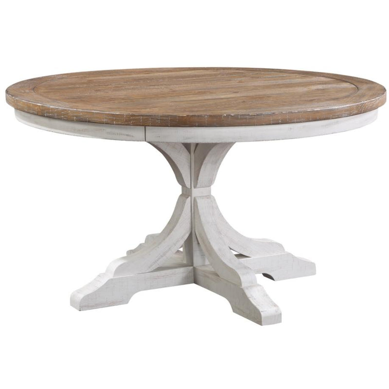 Winners Only Round Augusta Dining Table with Pedestal Base DA25454P IMAGE 1