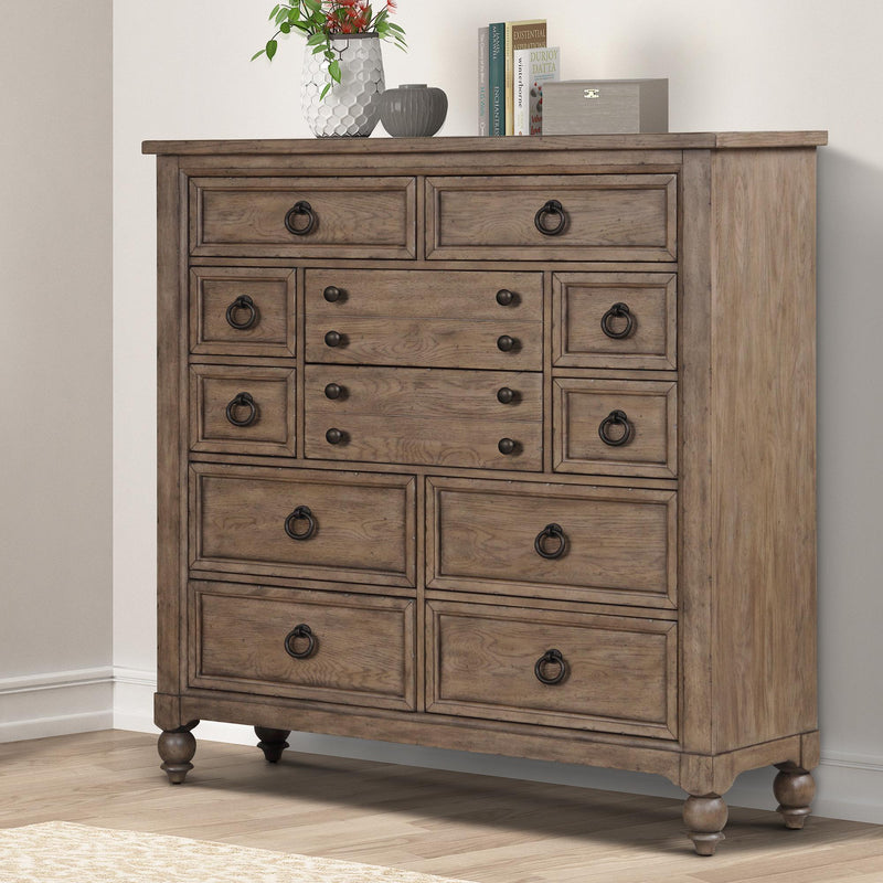 Liberty Furniture Industries Inc. Americana Farmhouse 12-Drawer Dresser 615-BR32 IMAGE 1