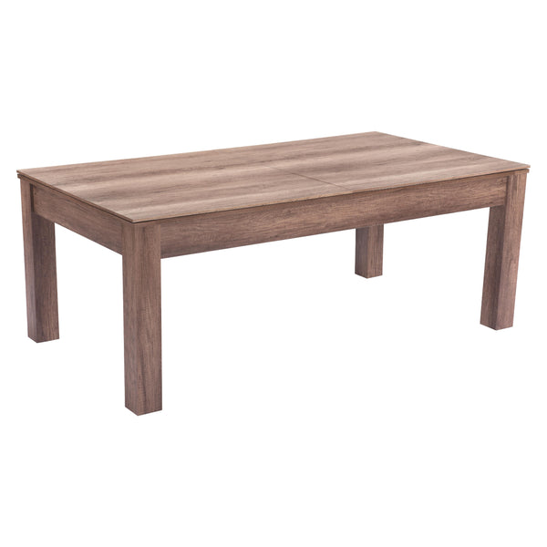 Zuo Bonker 109496 3 in 1 Table - Brown IMAGE 1