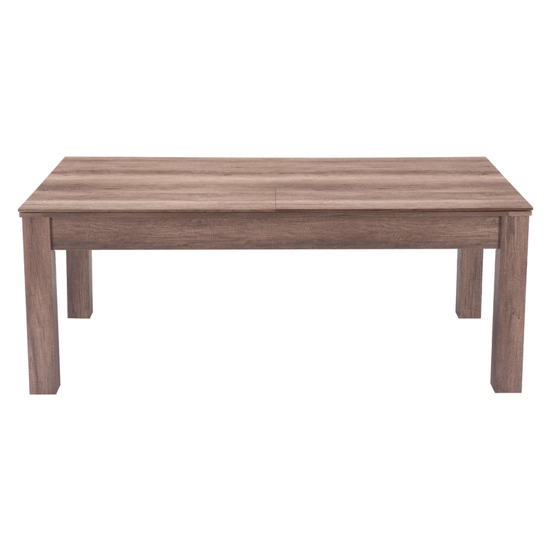 Zuo Bonker 109496 3 in 1 Table - Brown IMAGE 3