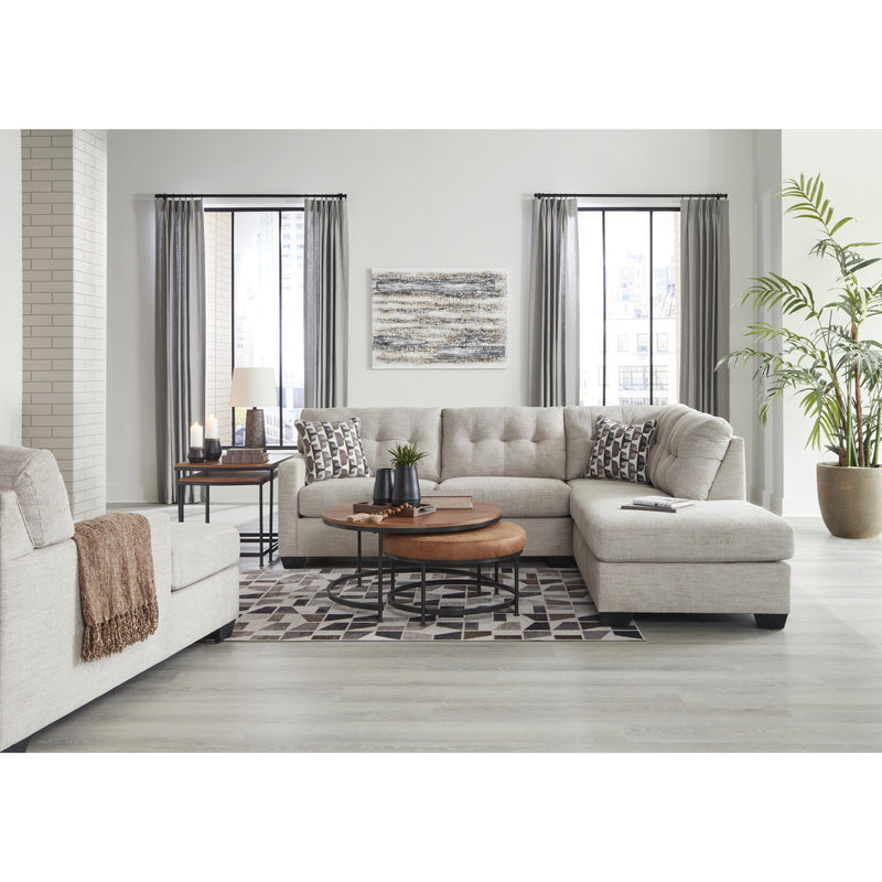 Signature Design by Ashley Mahoney Fabric Full Sleeper Sectional 3100410/3100417 IMAGE 5