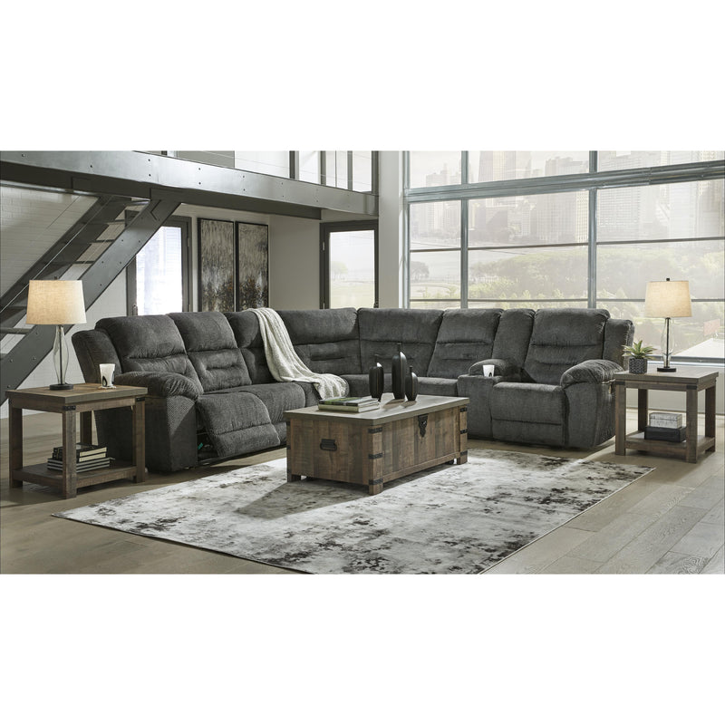 Signature Design by Ashley Nettington Power Reclining Fabric 4 pc Sectional 4410163/4410146/4410177/4410190 IMAGE 6