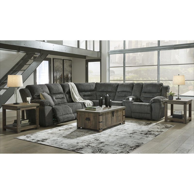 Signature Design by Ashley Nettington Power Reclining Fabric 4 pc Sectional 4410163/4410146/4410177/4410190 IMAGE 7