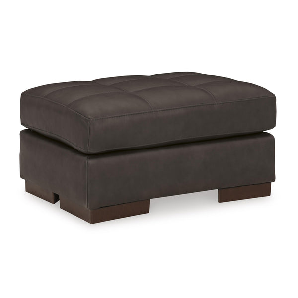 Signature Design by Ashley Luigi Leather Match Ottoman 5650614 IMAGE 1