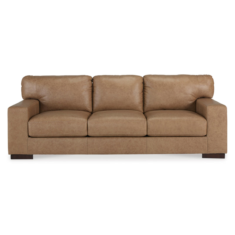 Signature Design by Ashley Lombardia Stationary Leather Match Sofa 5730238 IMAGE 2