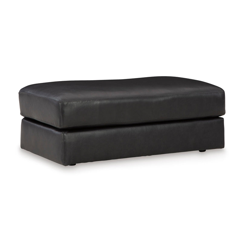 Signature Design by Ashley Amiata Leather Match Ottoman 5740514 IMAGE 1