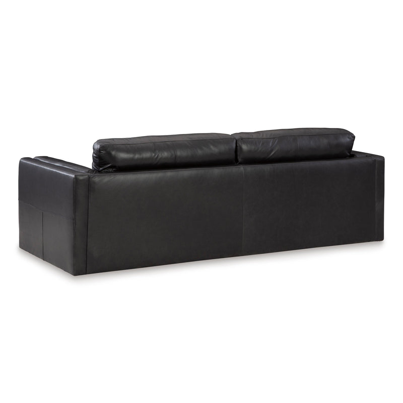 Signature Design by Ashley Amiata Stationary Leather Match Sofa 5740538 IMAGE 4