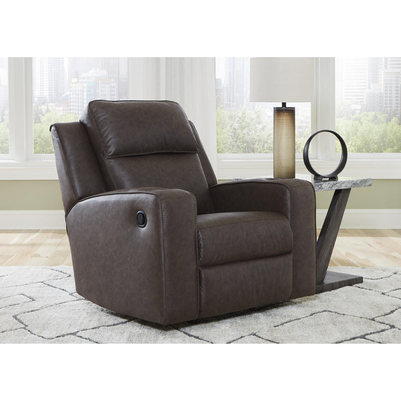 Signature Design by Ashley Lavenhorne Rocker Leather Look Recliner 6330625 IMAGE 7