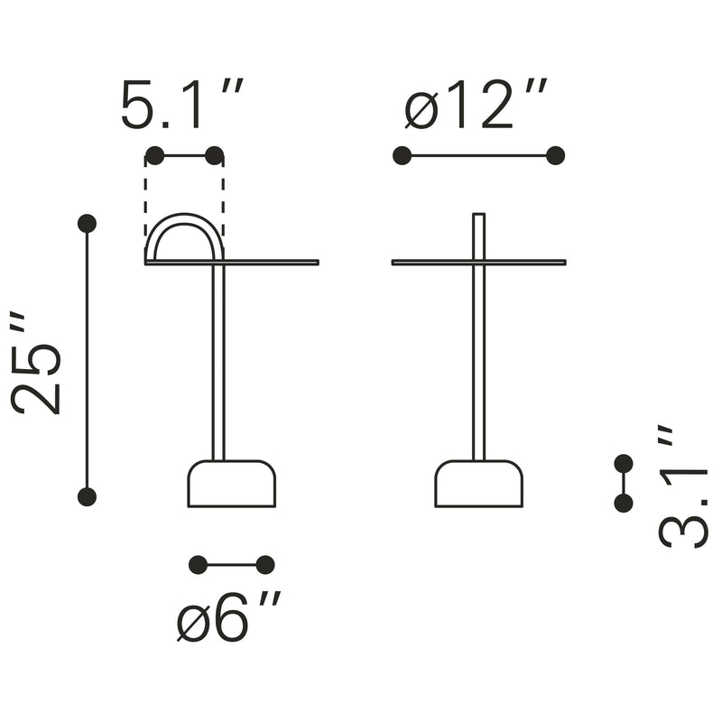 Zuo Will End Table 109563 IMAGE 10