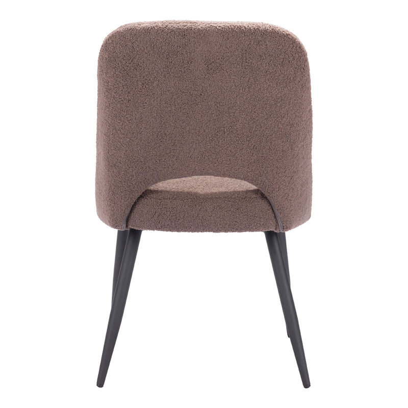 Zuo Teddy 109329 Dining Chair - Brown IMAGE 4