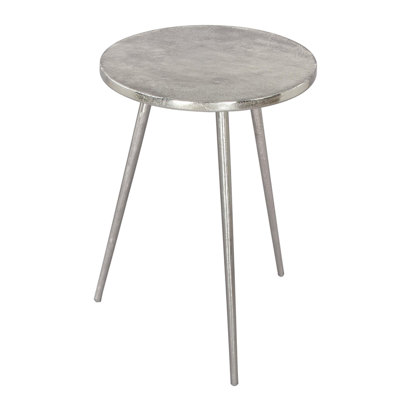 Zuo Politik 109465 Side Table - Silver IMAGE 1