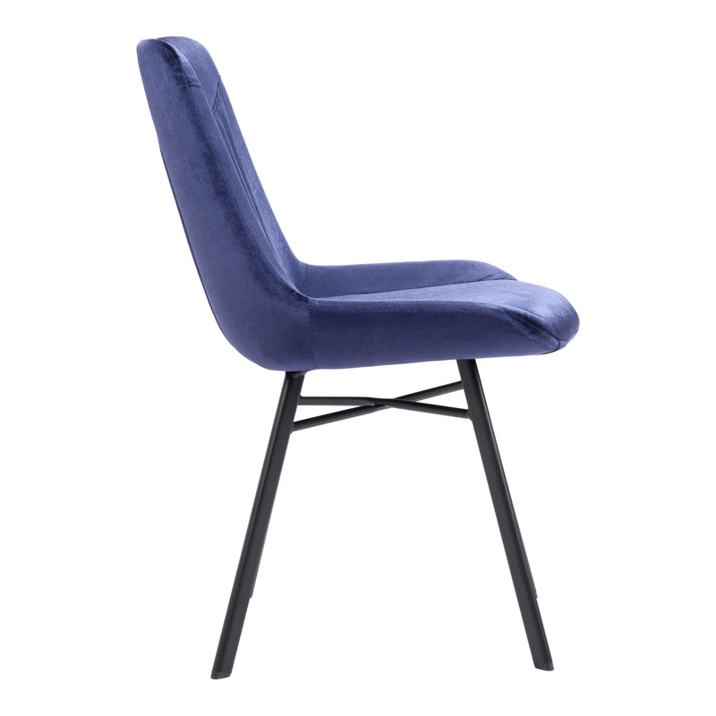 Zuo Tyler 109332 Dining Chair - Blue IMAGE 2