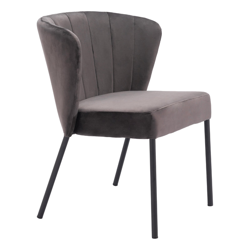 Zuo Aimee 109679 Dining Chair - Grey IMAGE 1