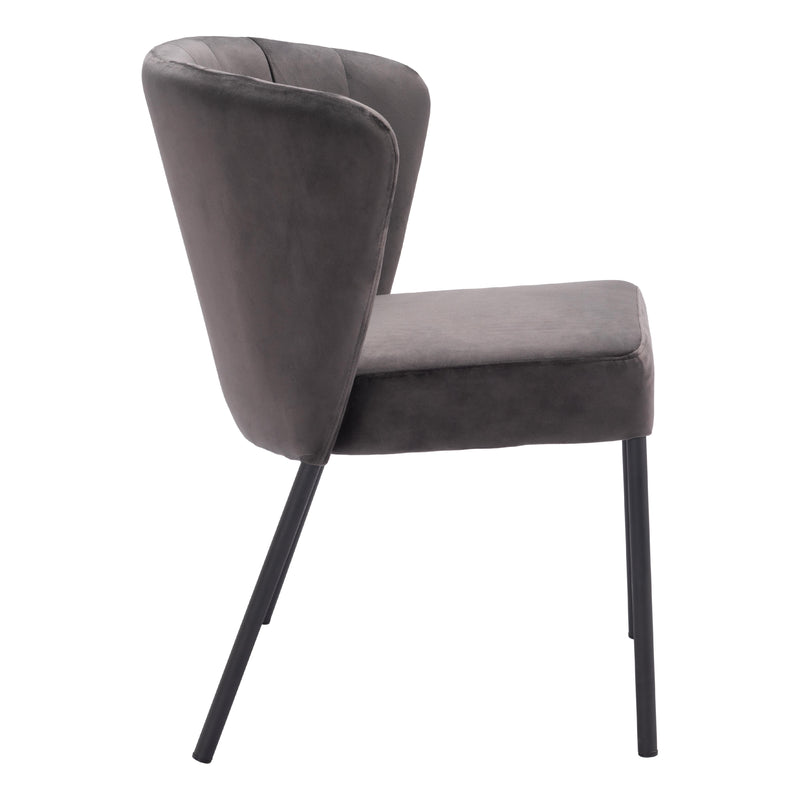 Zuo Aimee 109679 Dining Chair - Grey IMAGE 2