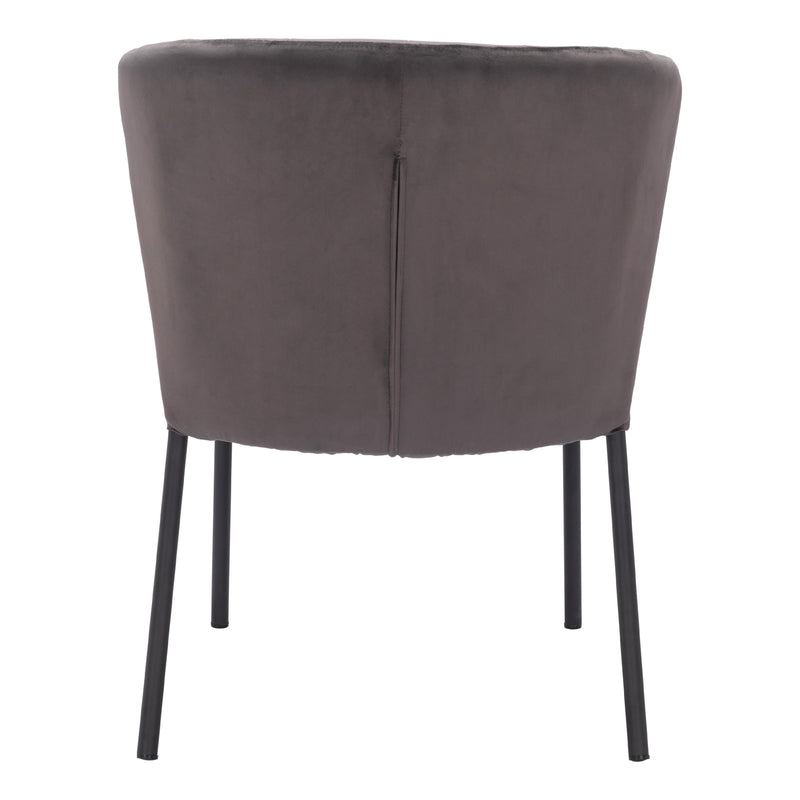 Zuo Aimee 109679 Dining Chair - Grey IMAGE 4